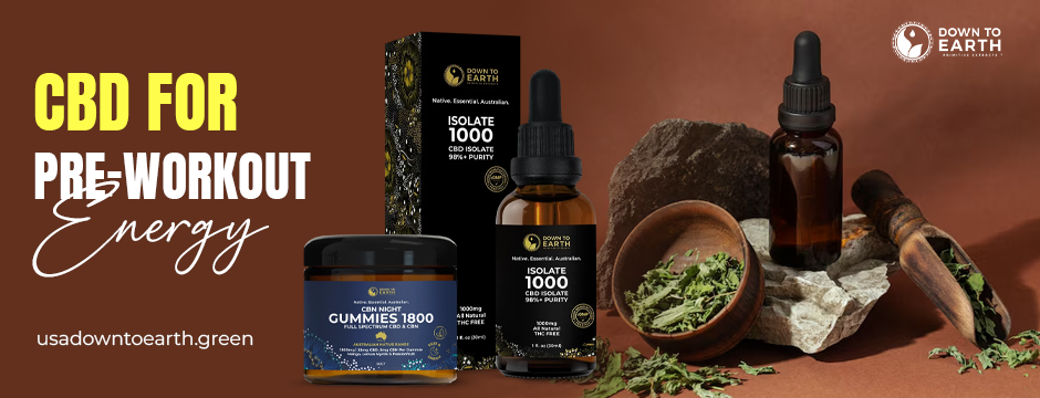 CBD for pre-workout energy