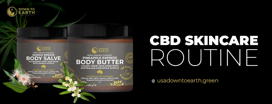 CBD skincare routine